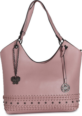 

Butterflies Hand-held Bag(Pink)