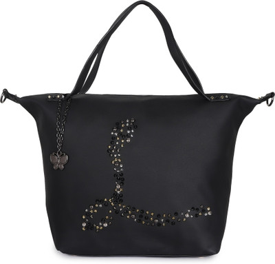 

Butterflies Hand-held Bag(Black)