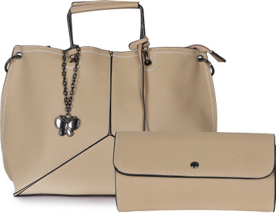 

Butterflies Hand-held Bag(Khaki)