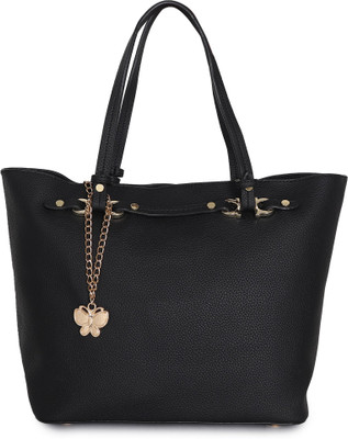Butterflies Hand-held Bag(Black)