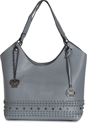 

Butterflies Hand-held Bag(Grey)