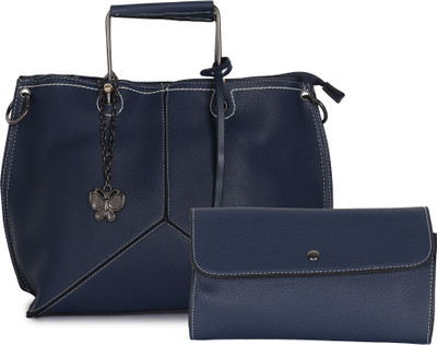 

Butterflies Hand-held Bag(Blue)