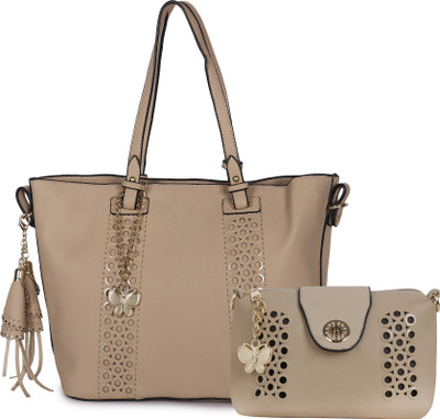 

Butterflies Hand-held Bag(Khaki)
