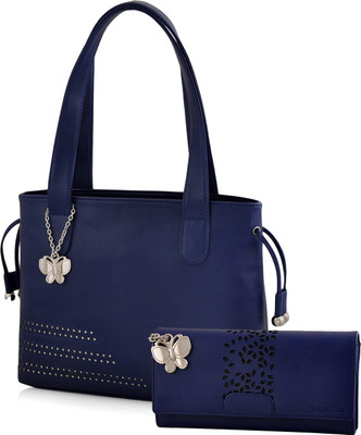 

Butterflies Hand-held Bag(Blue)