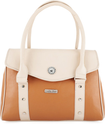 

Lady bar Hand-held Bag(Tan, Beige), Beige;tan