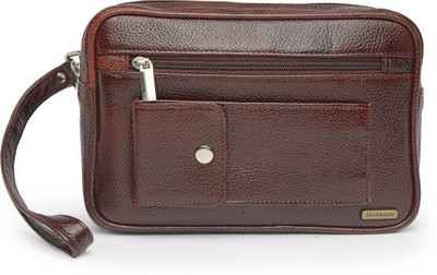 

Teakwood Hand-held Bag(Maroon)