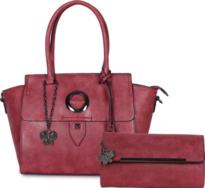 

Butterflies Hand-held Bag(Red)