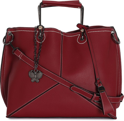 

Butterflies Hand-held Bag(Red)