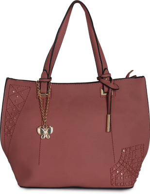 

Butterflies Hand-held Bag(Pink)