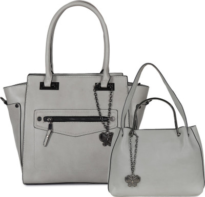 

Butterflies Hand-held Bag(Grey)
