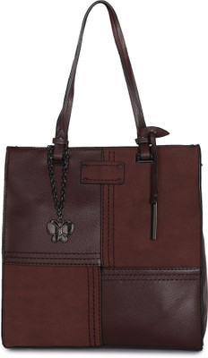 

Butterflies Hand-held Bag(Brown)