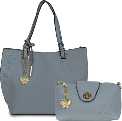 

Butterflies Hand-held Bag(Blue)