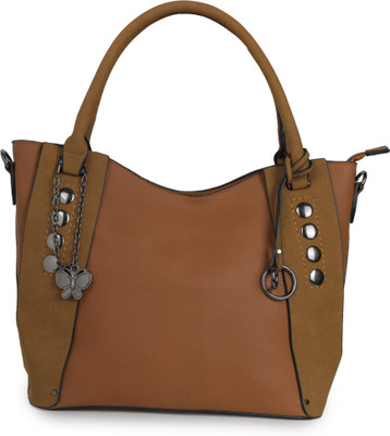 

Butterflies Hand-held Bag(Brown)