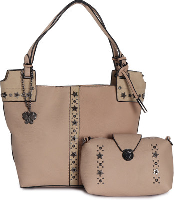

Butterflies Hand-held Bag(Khaki)