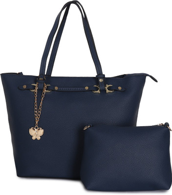 

Butterflies Hand-held Bag(Blue)