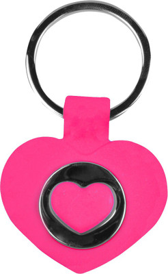 

UNTOLD Pink Heart Shape Key Chain