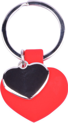 

UNTOLD Red Dangling Heart Shape Key Chain