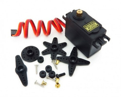 

SunRobotics METAL GEAR SERVO MOTOR MG995 360 ROTATION(Black)