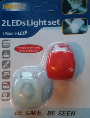 

sumithoney 2 leds light set LED Front Light(White), Red;white