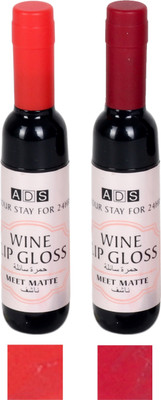 

ADS Waterproof liquid multicolor lip gloss set of 2(8 ml, Multicolor)