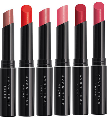 

Avon Anew Lip Stylo Lipstick pack of 6(Sunset, Rose Creame, Forever Pink, Frisky Red, Lasting Pink, cappucino, 1.8 g)