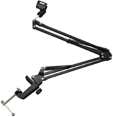 

Orange Creation Professional Recording Microphone Stand Black Suspension Scissor Arm Stand(Black)