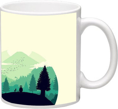 MudShi MD-199 Ceramic Mug(330 ml) available at flipkart for Rs.190
