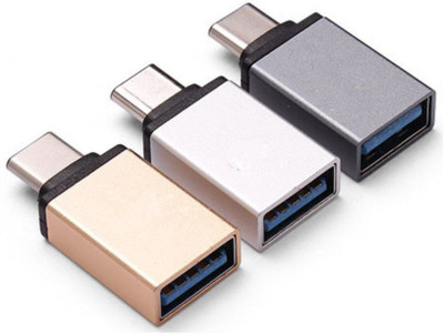 FOX MICRO USB Type C OTG Adapter(Pack of 3)