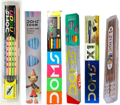 

DOMS 7048 Pencil(Set of 5, Multicolor)