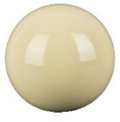 

KBA Xin kang High Quality Single Cue Ball Billiard Ball(Pack of 1, White)