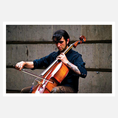 CRAZYINK(VIOLIN PLAYER)WALL POSTER (12 * 18) INCH Paper Print(12 inch X 18 inch) available at flipkart for Rs.169