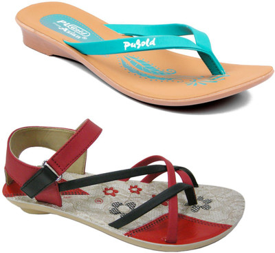 Asian Women Multicolor Flats