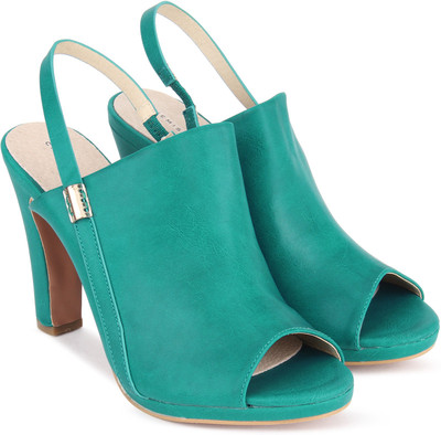 

Chemistry Women GREEN Heels