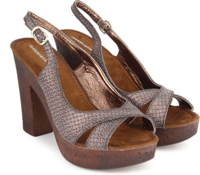

Chemistry Women BROWN Heels