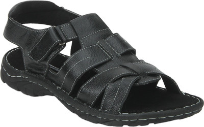 

Red Tape Men Black Sandals