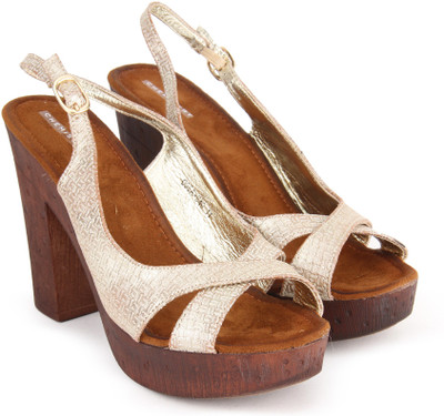 

Chemistry Women GOLD Heels