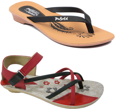Asian Women Multicolor Flats