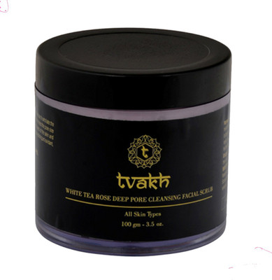 

Tvakh White Tea Rose Deep Pore Cleansing Scrub(100 g)