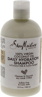 

Shea Moisture Virgin Coconut Oil Daily Hydration Shampoo(384 ml)