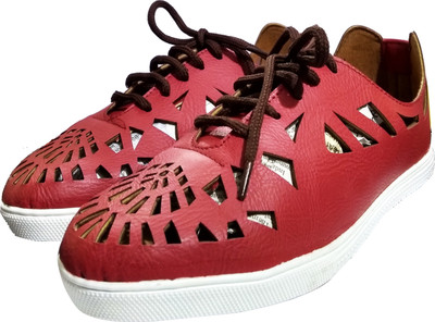 

Fashionitz Sneakers For Women(Maroon