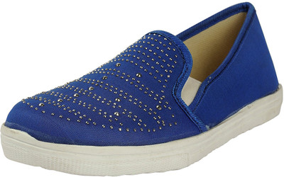 

Belly Ballot Loafers For Women(Blue