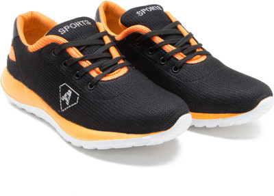 

Zixer Mesh Walking Shoes For Men(Orange, Black, Merigold orange::bold black