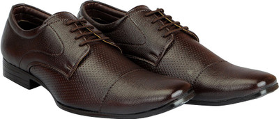 

FAUSTO Business Corporate Derby For Men(Brown