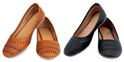 

RYAG Bellies For Women(Multicolor, Black