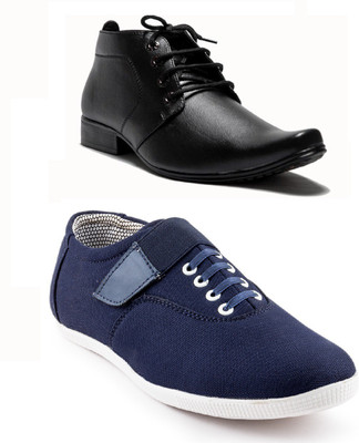 

DK Derby Kohinoor Lace Up For Men(Black, Blue