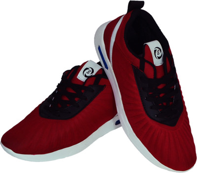 Sukun Walking Shoes For Men(Red, White