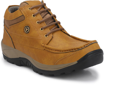 

LAYASA Hiking & Trekking Shoes For Men(Tan