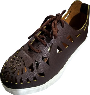 

Fashionitz Sneakers For Women(Brown