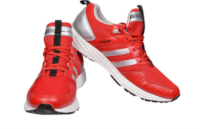 

Sega Star Impact PREMIUM Running Shoes For Men(Multicolor, Red silver