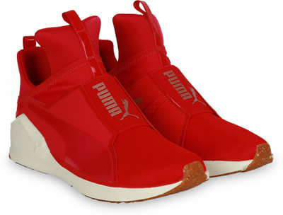 

Puma Fierce VR Wn s Training & Gym Shoes For Women(Red, Love potion-whisper white